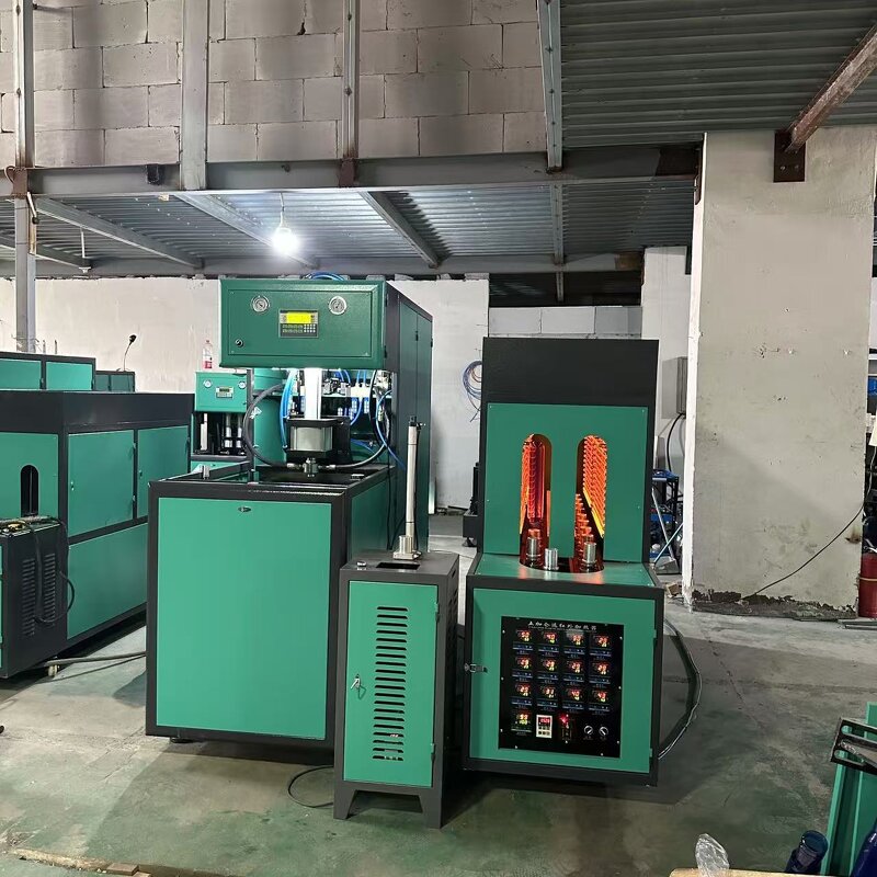 Water Bottle Blower Machine Manufacturer - Small Automatic 4 Cavity Pet Stretch