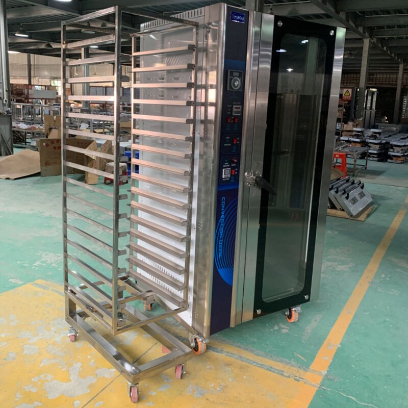 Hot Air Oven Manufacturer - 5 Trays 10 Commercial with Spray Gas for Cake Bread Pizza
