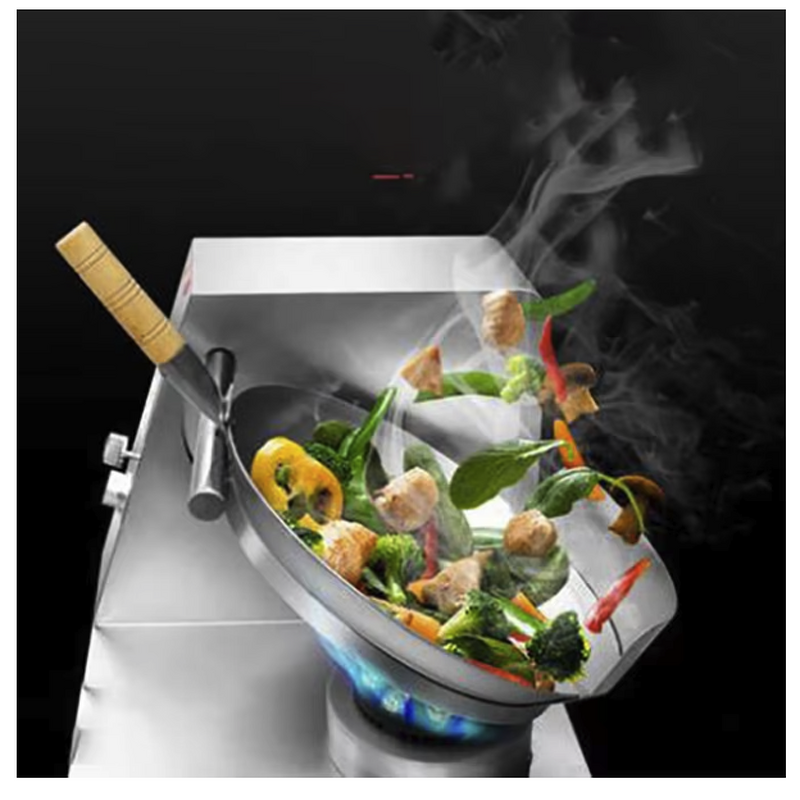 Cooking Robot Manufacturer - Commercial Gas Wok Automatic Both 110V and 220V Kitchen Equipment