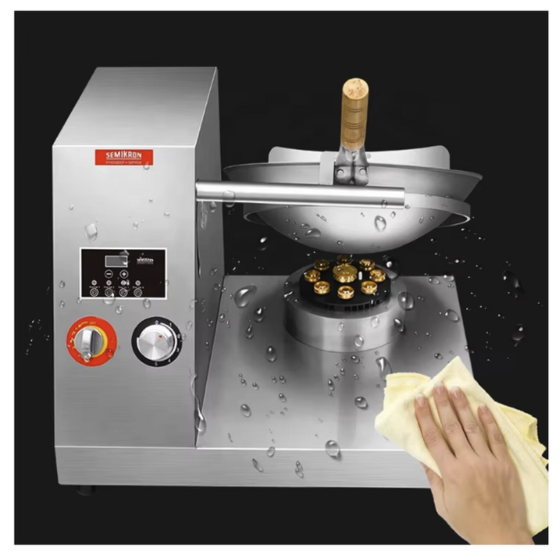 Cooking Robot Manufacturer - Commercial Gas Wok Automatic Both 110V and 220V Kitchen Equipment
