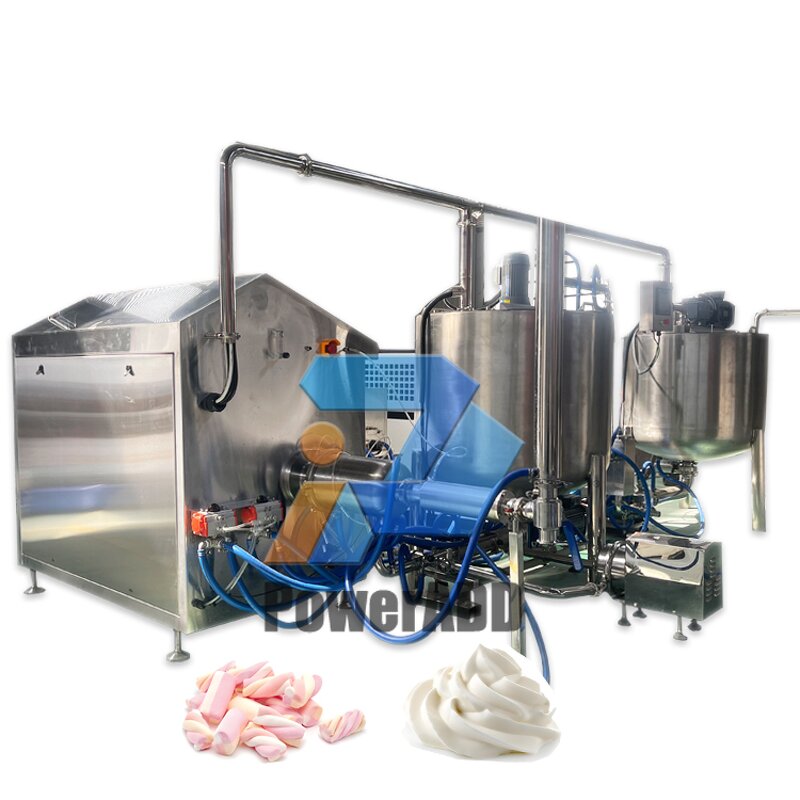 Cotton Candy Machine Manufacturer - Fully Automatic White Columnar Extruding for Marshmallow Production