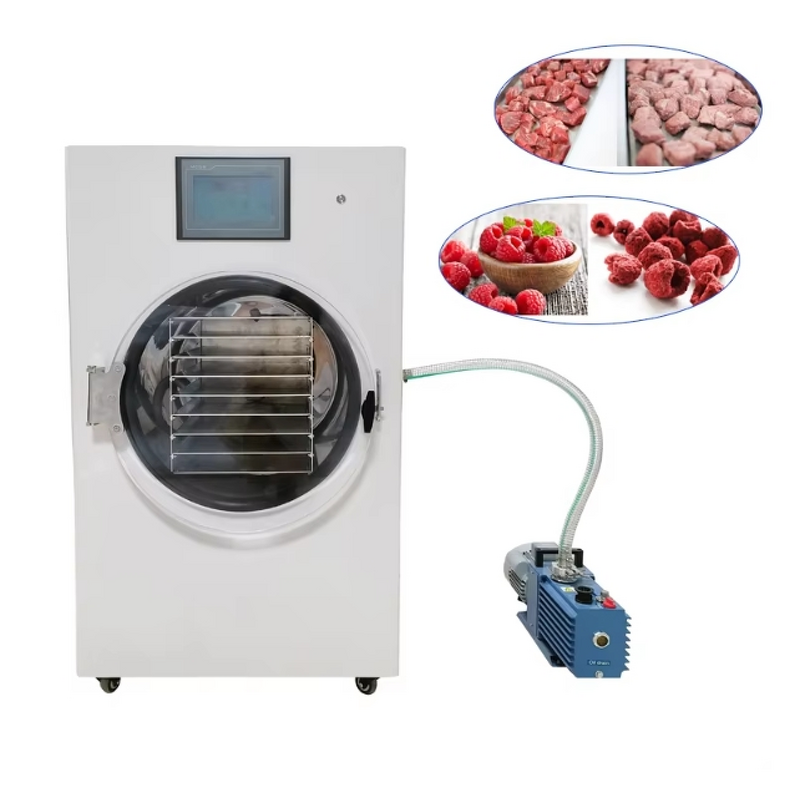 Freeze Drying Machine Manufacturer - Commercial for Fruit Food Coffee Small Laboratory Lyophilizer