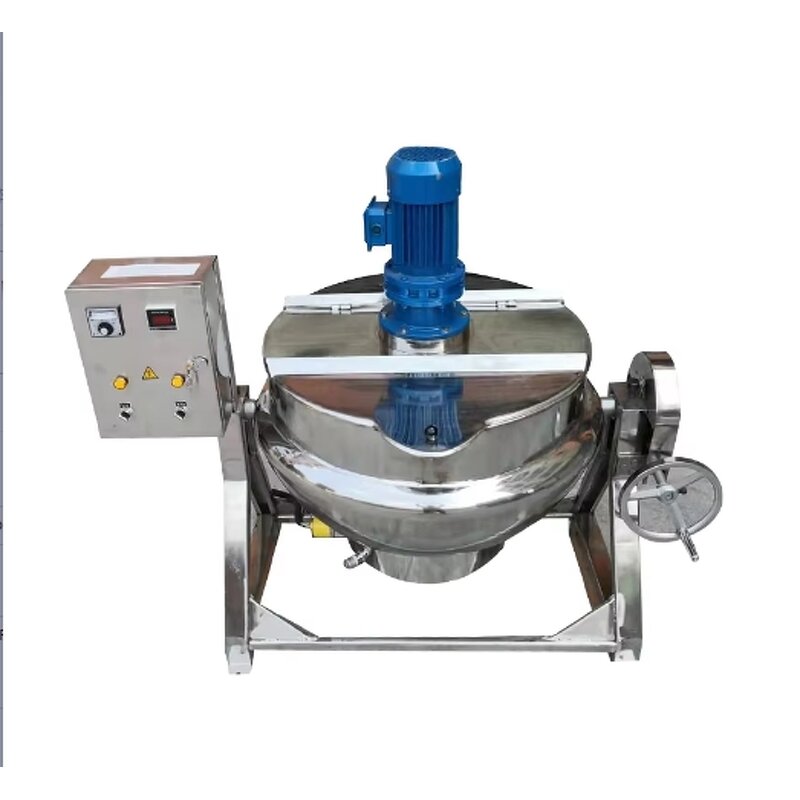 Industrial Cooker Manufacturer - Jacketed Kettle with Mixer for Jam Cooking Pot