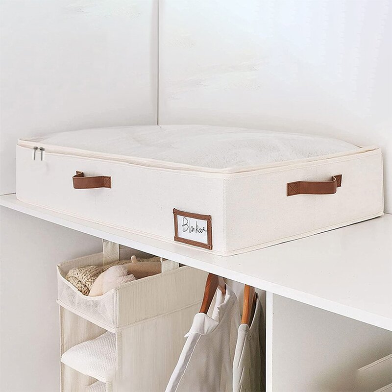 Underbed Storage Box Manufacturer - Fabric Portable Wardrobes Clothes Organizer Oxford Cloth Wardrobe Organizer Bag