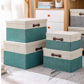 Foldable Storage Box Manufacturer - Modern Fashion Home Wardrobe Organizer for Fabric Shirts Jeans Underwear Socks Stylish
