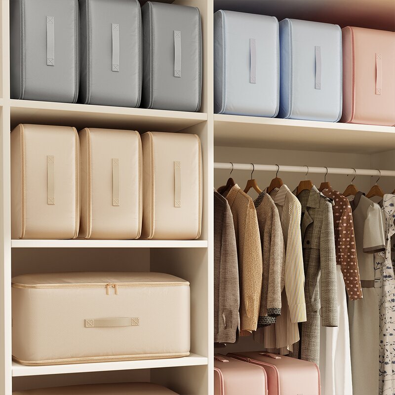 Travel Packing Cube Bag Manufacturer - Large Capacity Household Dust Clothing Quilt Storage Compressed