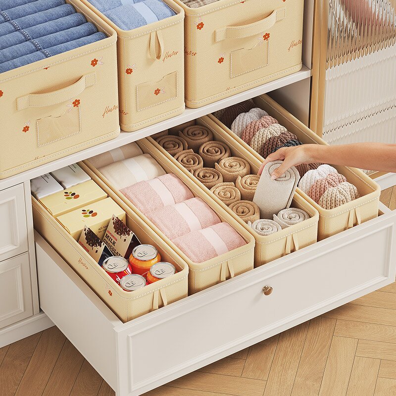 Storage Box Manufacturer - No Compartment for Clothing Household Sorting Drawer Style