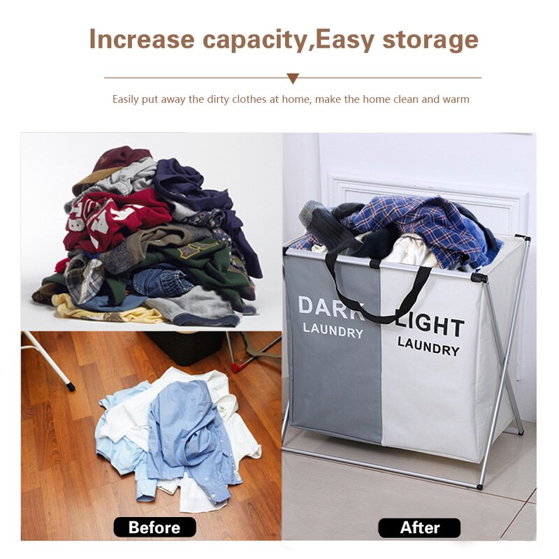 Oxford Fabric Laundry Hamper Manufacturer - Single-Tier Foldable Clothing Basket Lid Modern Household Cleaning Tools for Dirty Clothes
