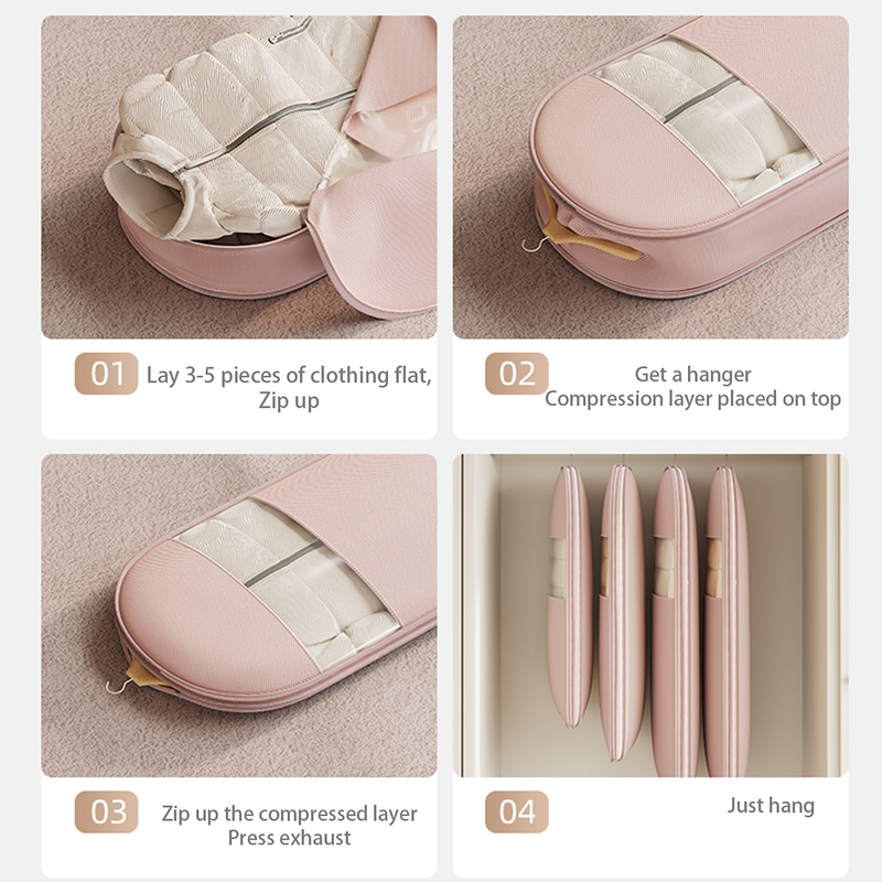 Garment Bag Manufacturer - Household Clothes Satin Drill Fabric Covers Protecting Dusts Closet Multi-Size Waterproof Suit