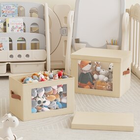 Oxford Fabric Storage Box Manufacturer - Hot Selling New Visible Household Large Capacity