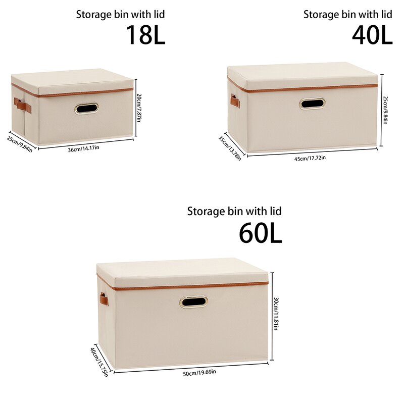 Gabardine Fabric Storage Box Manufacturer - Cloth Steel Collapsible for Wardrobe Closet Clothes Organizer
