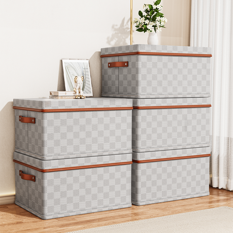 Collapsible Storage Box Manufacturer - Wholesale Closet with Lid High-Capacity Bins Organizer for Clothes