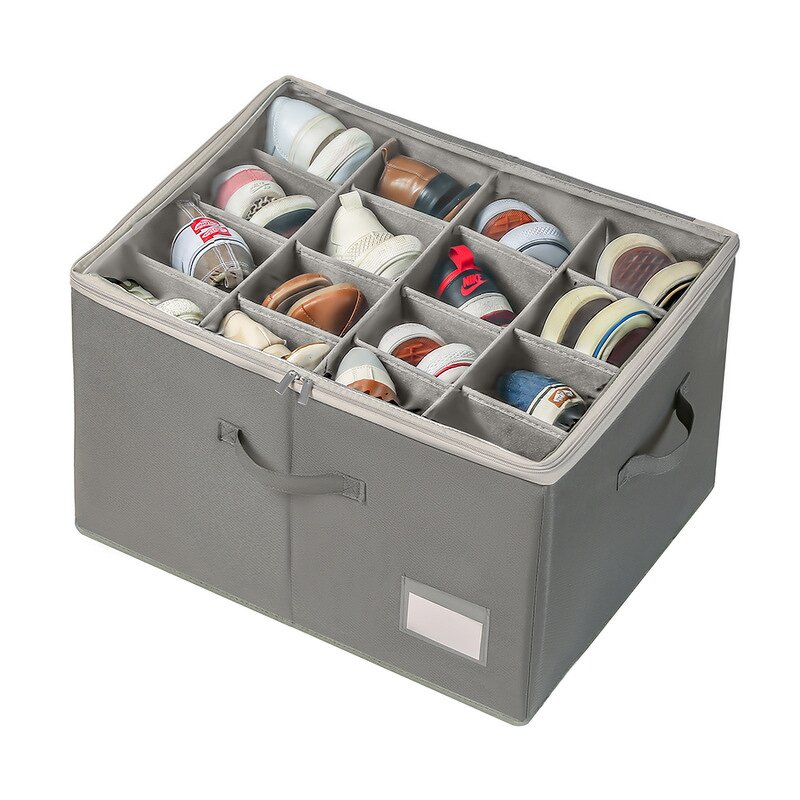 Fabric Shoe Cabinet Manufacturer - High Quality Collapsible Dust-Proof Foldable Large Capacity Household Organizer Home Storage