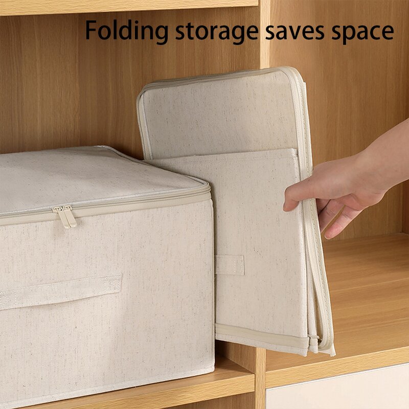 Soft Cover Storage Box Manufacturer - Foldable and Washable Large Capacity for Clothes and Quilt