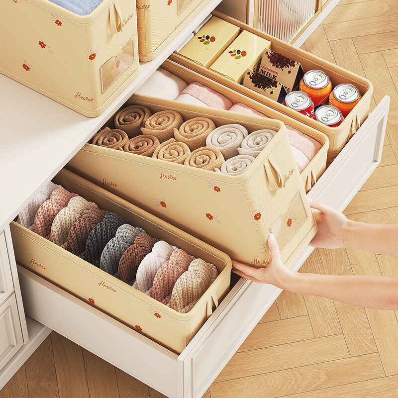 Storage Box Manufacturer - No Compartment for Clothing Household Sorting Drawer Style