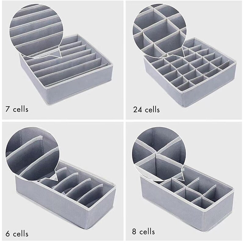 Non-Woven Foldable Organizer Manufacturer - Drawer for Bra Underwear and Socks Storage Closet Systems