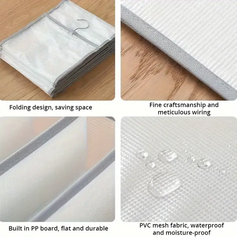 Foldable Hanging Closet Organizer Manufacturer - Wardrobe Storage Shelves for Hanging Clothes Bag Storage Solution