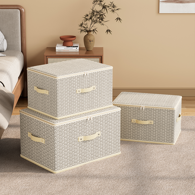 Stackable Storage Bins Manufacturer - 2025 Newly Developed With Lids Large Capacity Multi-size Box and Bins