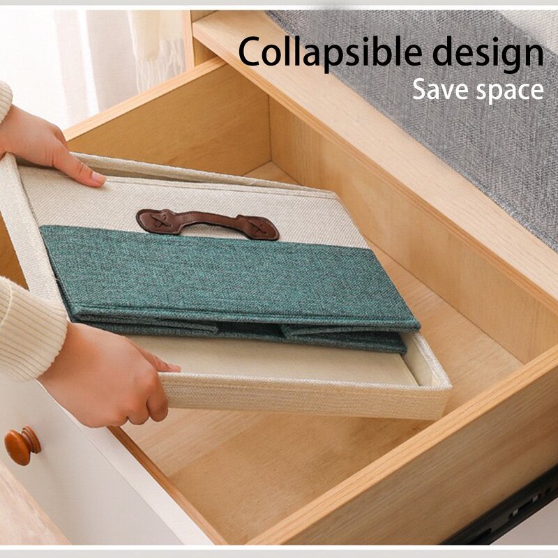 Foldable Storage Box Manufacturer - Modern Fashion Home Wardrobe Organizer for Fabric Shirts Jeans Underwear Socks Stylish
