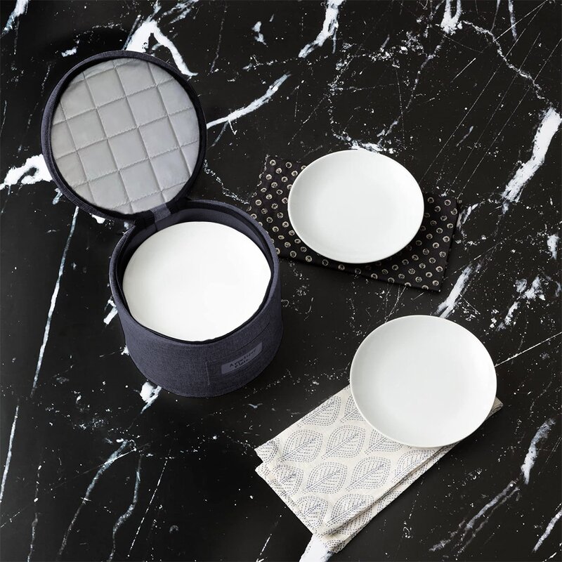 Dinnerware Storage Organizer Manufacturer - China 4-Piece Set for Protecting or Transporting Round Plate and Cup Holder Dish