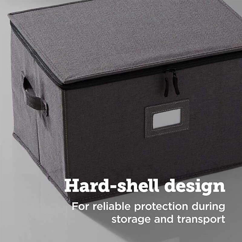 Wine Glass Storage Box Manufacturer - Custom Large Rectangular Integrated Multifunctional Foldable Kitchen with Lid Modern Tableware