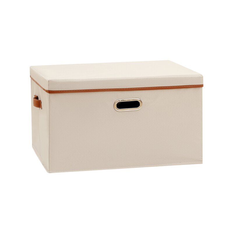 Gabardine Fabric Storage Box Manufacturer - Cloth Steel Collapsible for Wardrobe Closet Clothes Organizer