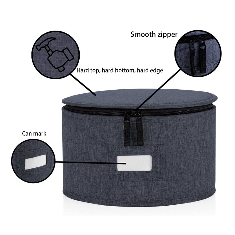 Dinnerware Storage Organizer Manufacturer - China 4-Piece Set for Protecting or Transporting Round Plate and Cup Holder Dish