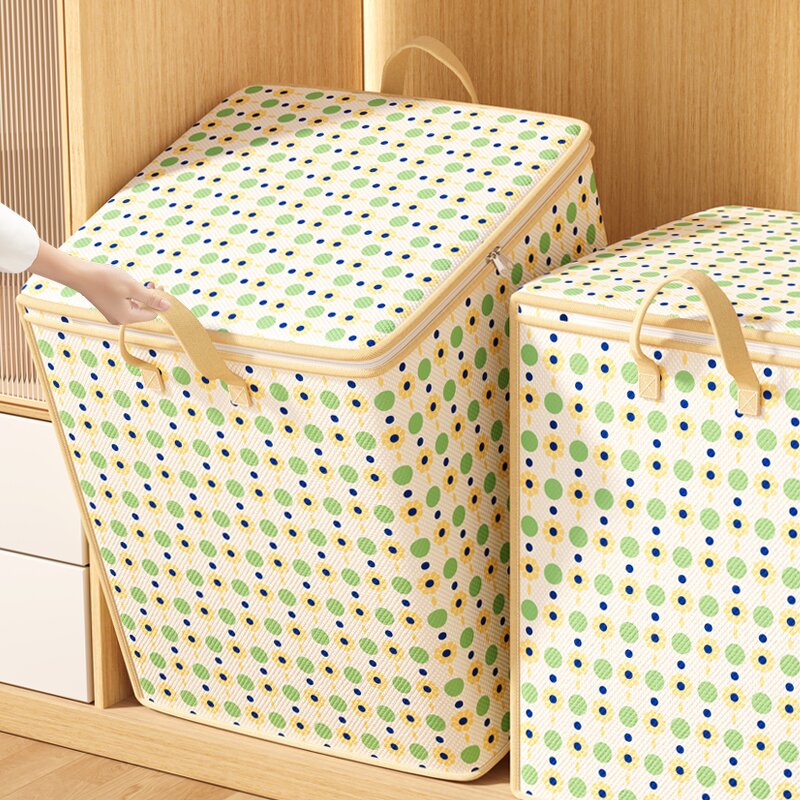 Non-Woven Storage Bags Manufacturer - Large Capacity Closet Organizer for Quilts Clothes Low Price Wardrobe Appropriate