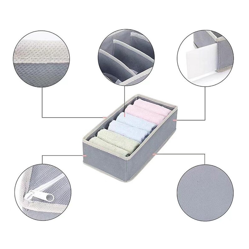 Non-Woven Foldable Organizer Manufacturer - Drawer for Bra Underwear and Socks Storage Closet Systems