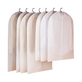 PEVA Garment Bag Manufacturer - Hot Dustcover for Closet Clothes Storage Transparent Dustproof Suit for Garment Storage