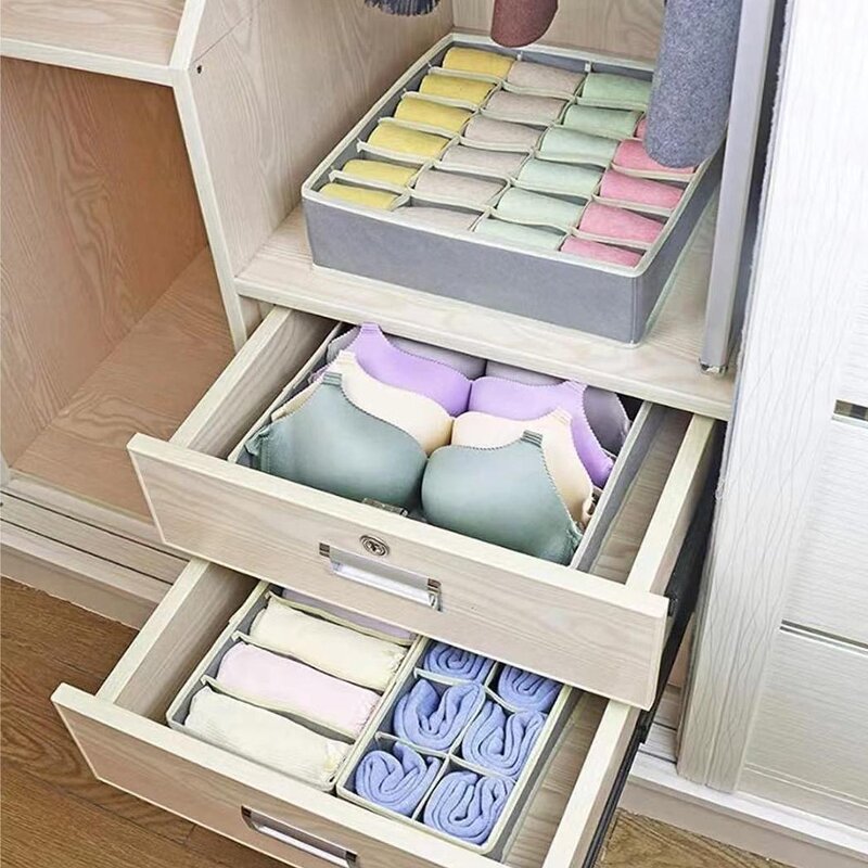 Non-Woven Foldable Organizer Manufacturer - Drawer for Bra Underwear and Socks Storage Closet Systems