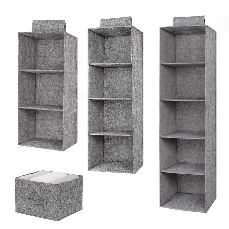 Hangable Clothing Storage Bag Manufacturer - Berserk Multi-Layer Wardrobe Cotton and Linen Hanging for Convenient Organization