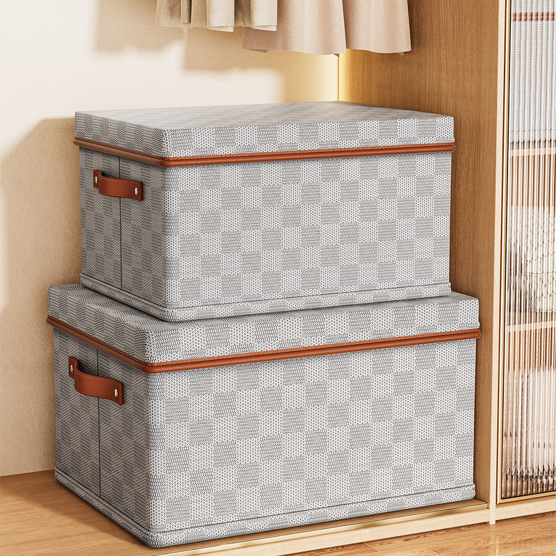 Collapsible Storage Box Manufacturer - Wholesale Closet with Lid High-Capacity Bins Organizer for Clothes