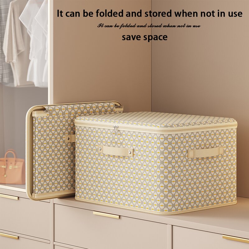 Portable Wardrobe Closet Manufacturer - Collapsible Laundry Storage Box Organizer Storage Container