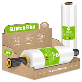 Stretch Film Manufacturer - YC Factory Wholesale Customized Hand Use Plastic Poly 30-50cm Width LDPE Pallet Shrink Wrapping