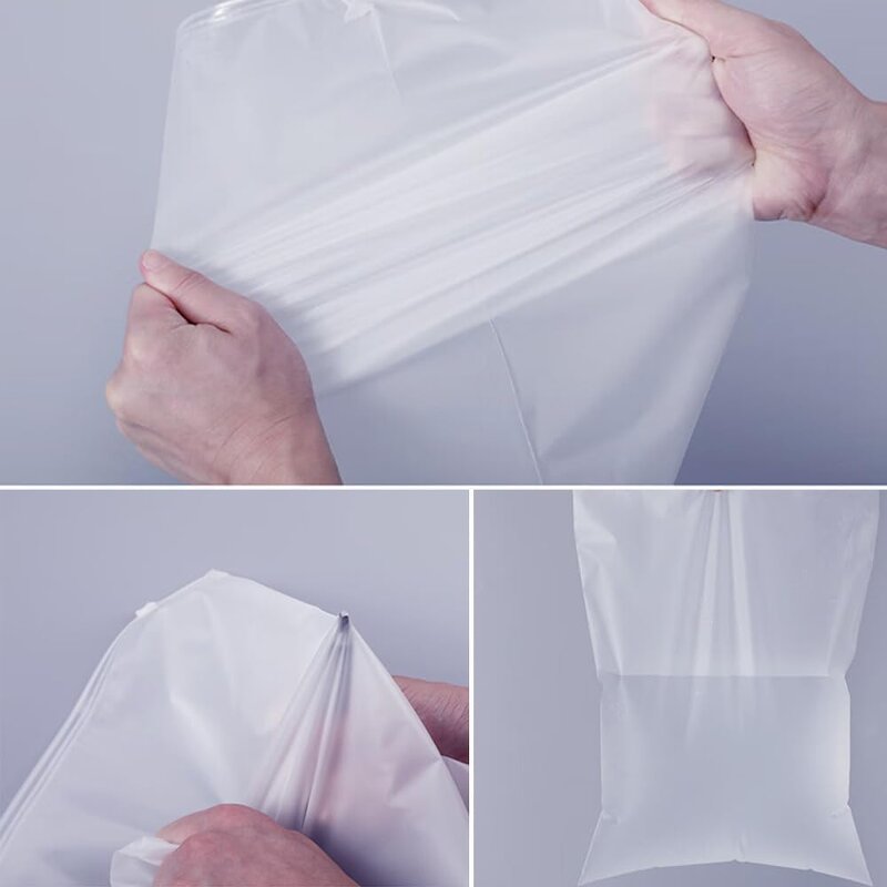 Cornstarch Zipper Bag Manufacturer - YC Biodegradable Material Frosted Custom Ziplock Packing Clothing Ldpe Plastic Transparent