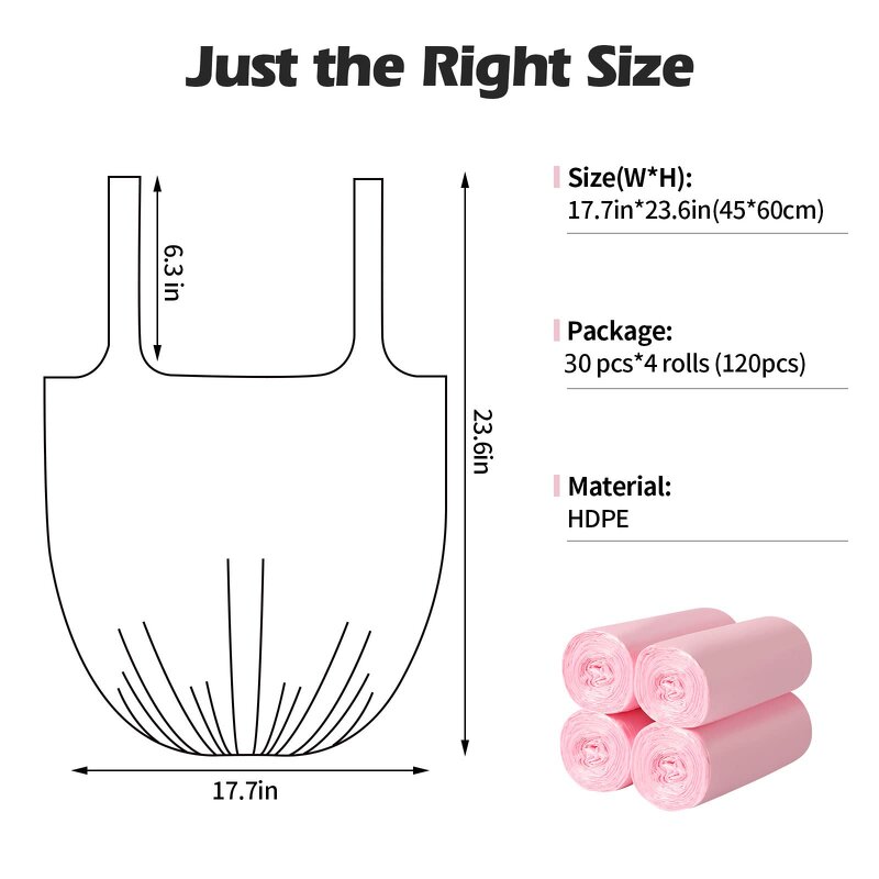 Rubbish Bag Manufacturer - YC Wholesale Cheap Price Small Recycled Portable Trash Hot Sales Durable Heavy Duty Plastic Garbage