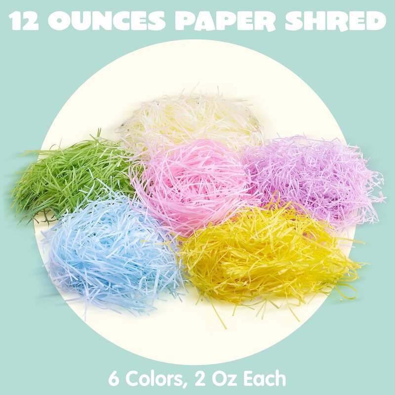 Crinkle Paper Manufacturer - YC Eco Recycle Colors Cutting Shredded Tissue Filler for Gift Box Basket Filler Filling