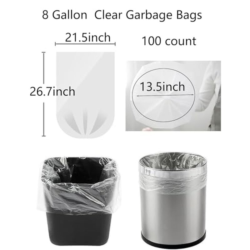 Garbage Bag Manufacturer - YC Custom Household Colorful Different Sizes Compostable Rolls Thick Strong Plastic Trash