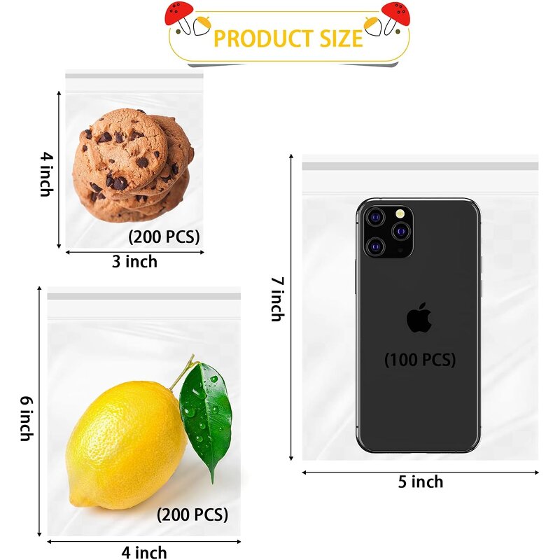 Clear Plastic Bags Manufacturer - YC Factory Promotional Cheap Bakery Candy Cookie Food Transparent Self Adhesive Sealing OPP Packaging