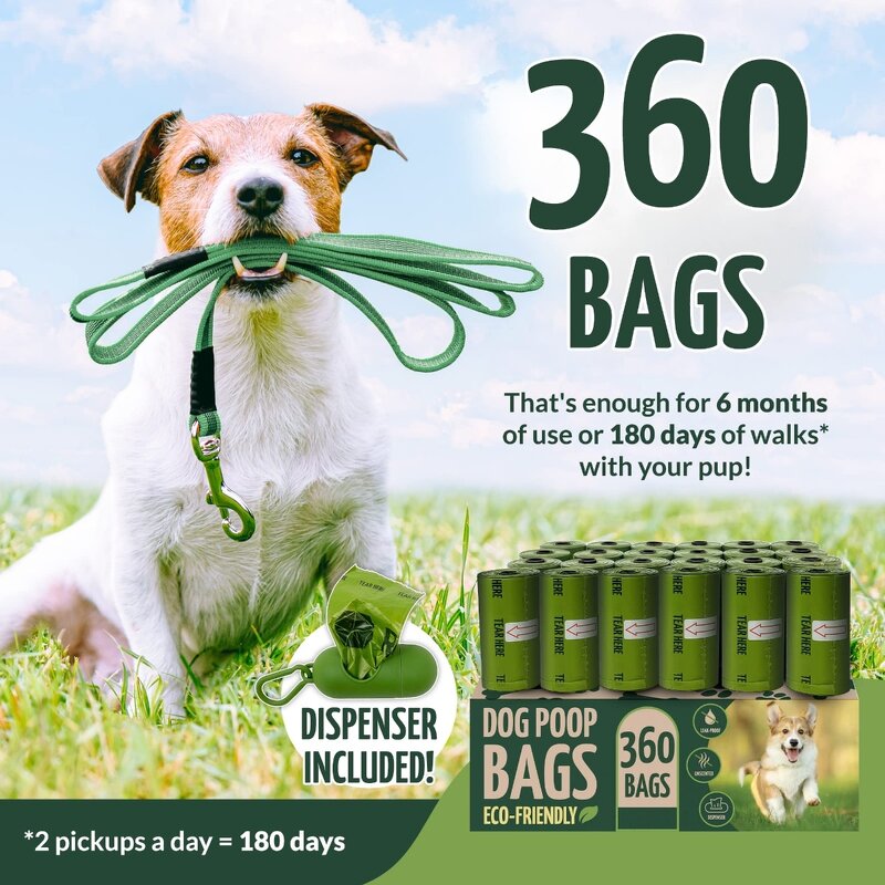 Biodegradable Dog Poop Bag Manufacturer - YC Custom Logo Outdoor Eco Friendly 100% Compostable Plastic Pet Poop Waste