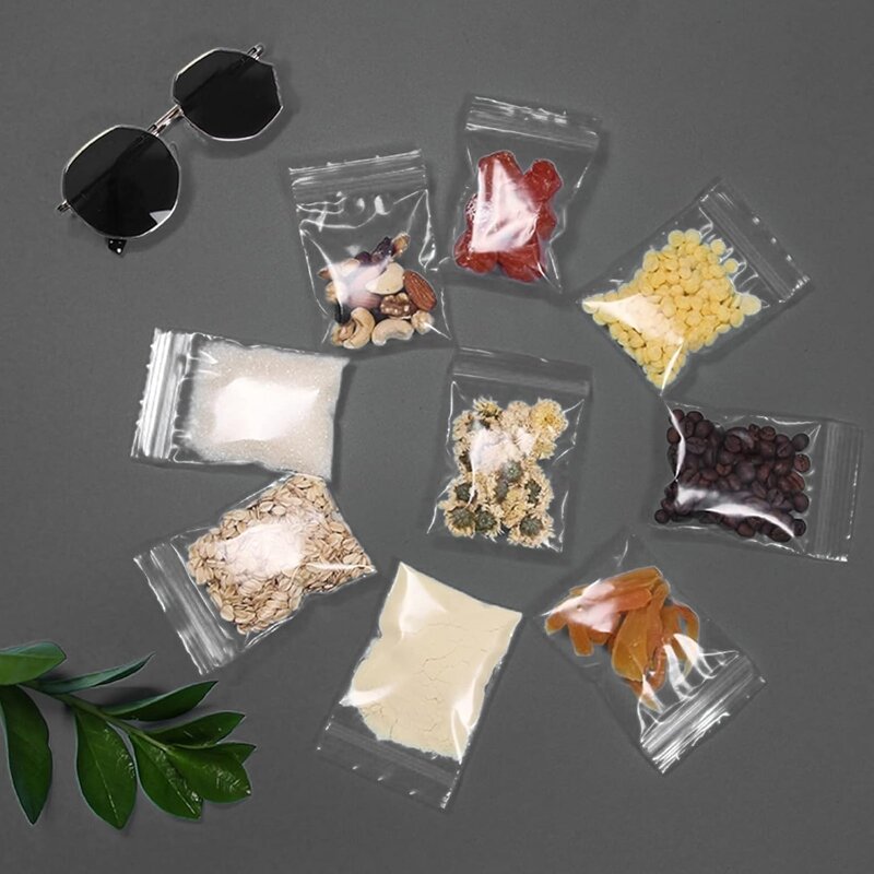 Frosted Ziplock Bags Manufacturer - YC Factory Customized Printing Logo Plastic Pouch Biodegradable Small Packaging Zipper
