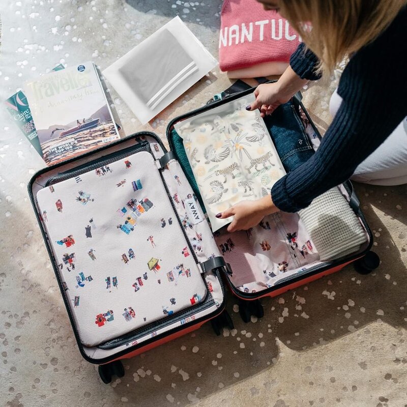 Frosted Zipper Lock Bag Manufacturer - YC Factory Custom Logo Matte Transparent Biodegradable PE Vinyl Plastic Packaging for Clothes