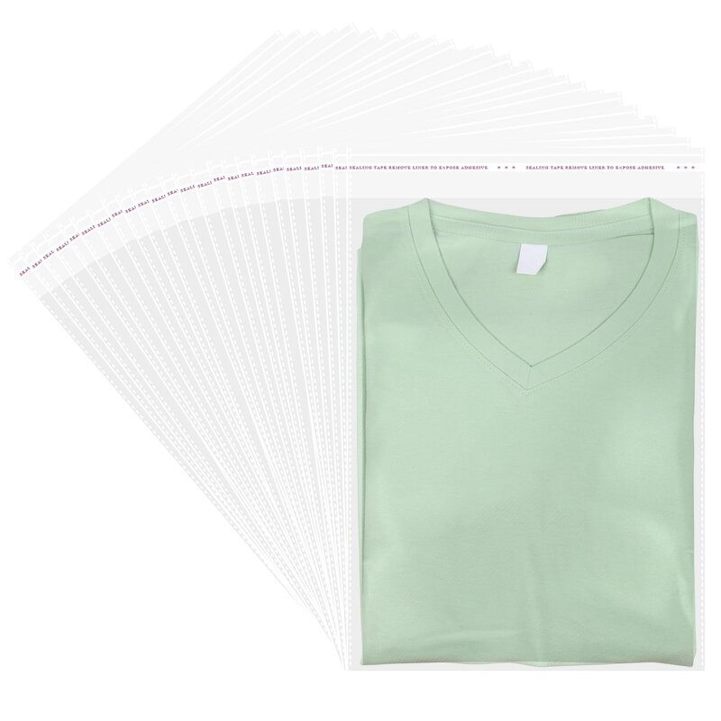 OPP Bag Manufacturer - YC Customized Logo Transparent Self Adhesive Resealable Polypropylene Plastic for Food Packaging