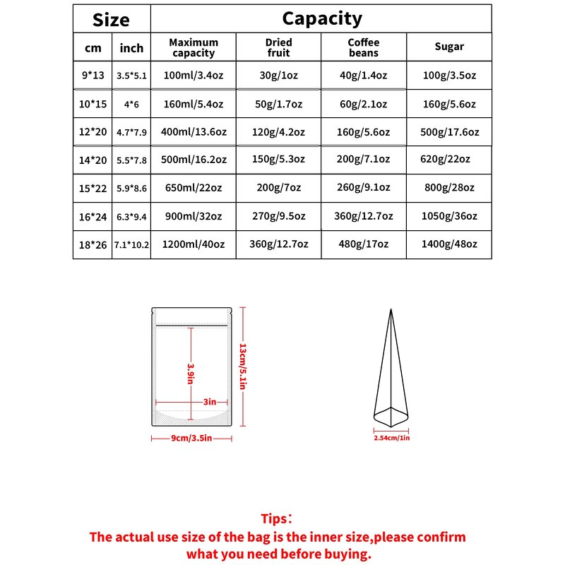 Compound Bags Manufacturer - YC Wholesale Hot Sale Plastic Packaging With Window Reusable Food Grade Stand Pouch Heat Seal Zipper