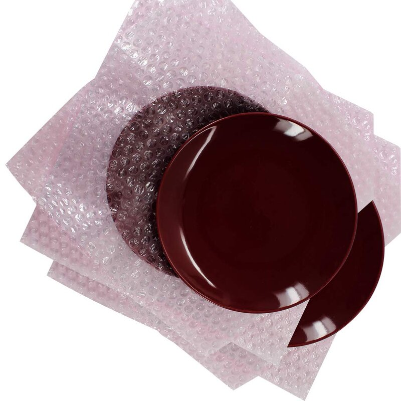 Bubble Film Wrap Manufacturer - YC Factory Cheap Pink Sheets Roll Shipping Customised Air Thickened Shockproof Packaging Mail