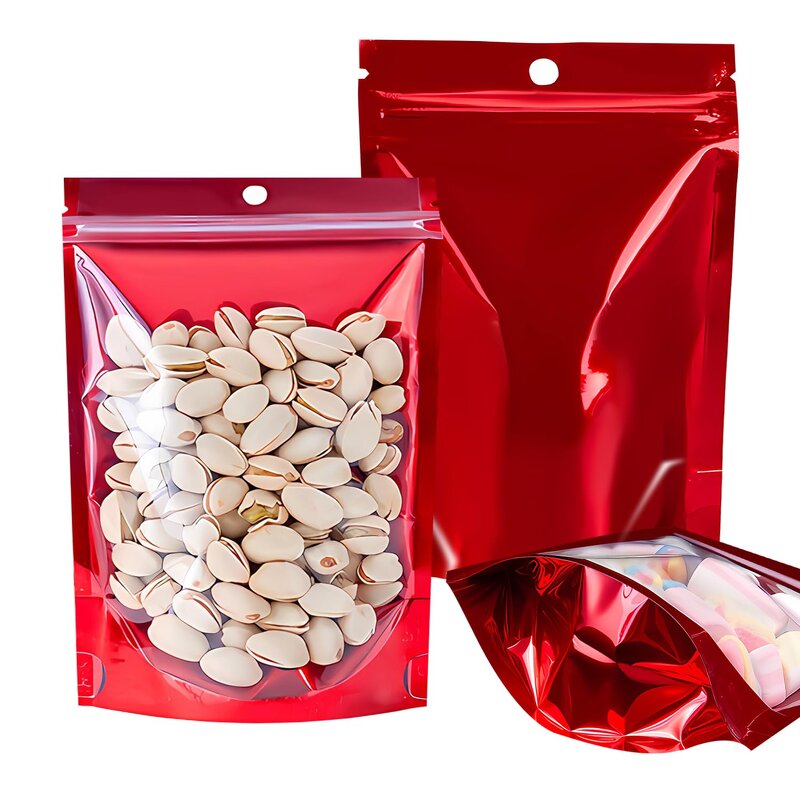 Resealable Compound Bags Manufacturer - YC Custom Printed Food Grade Smell Proof Stand up Pouches Aluminum Packaging Zip Lock