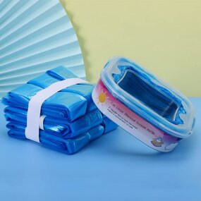 Diaper Disposal Bags Manufacturer - YC Factory Customized Plastic Cleaning Nappy Trash PET Poop Refill Garbage Bags