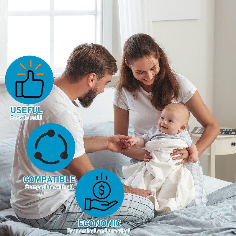 Diaper Pail Refills Manufacturer - YC Hot Selling Compatible Custom Baby Diaper Refill OEM Disposal Cassettes Refill Pails