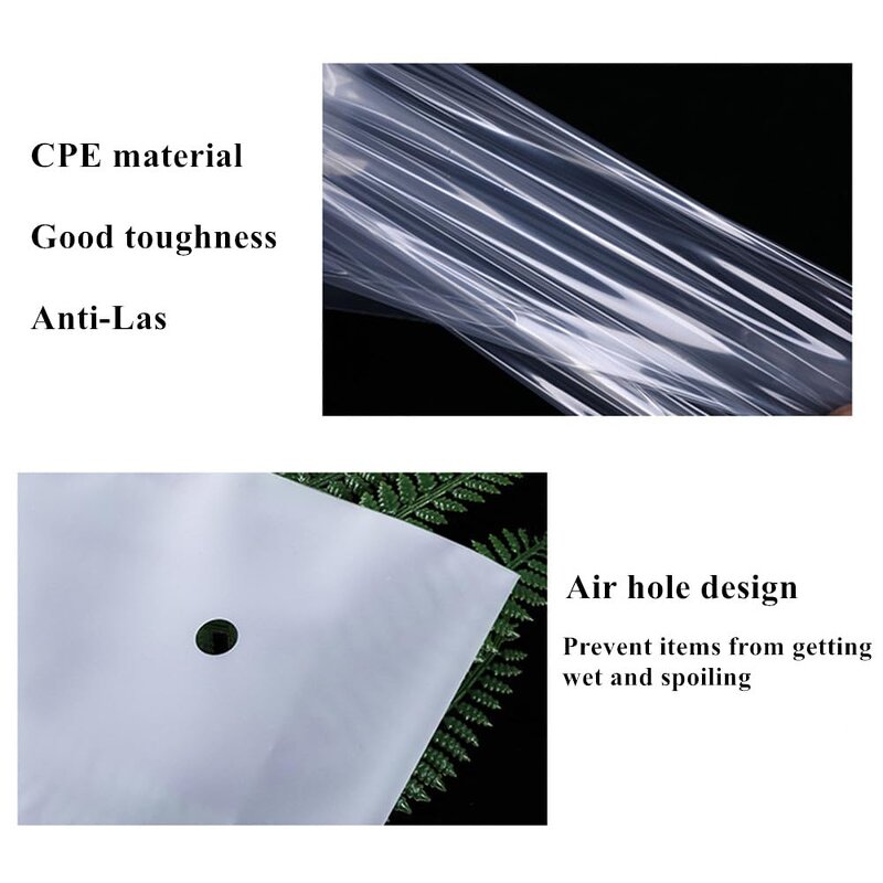 Slider Zipper Lock Bags Manufacturer - YC Custom Transparent Pe T-Shirt Swimwear Frosted Resealable for Plastic Packaging